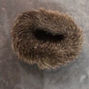 Faux fur headwear